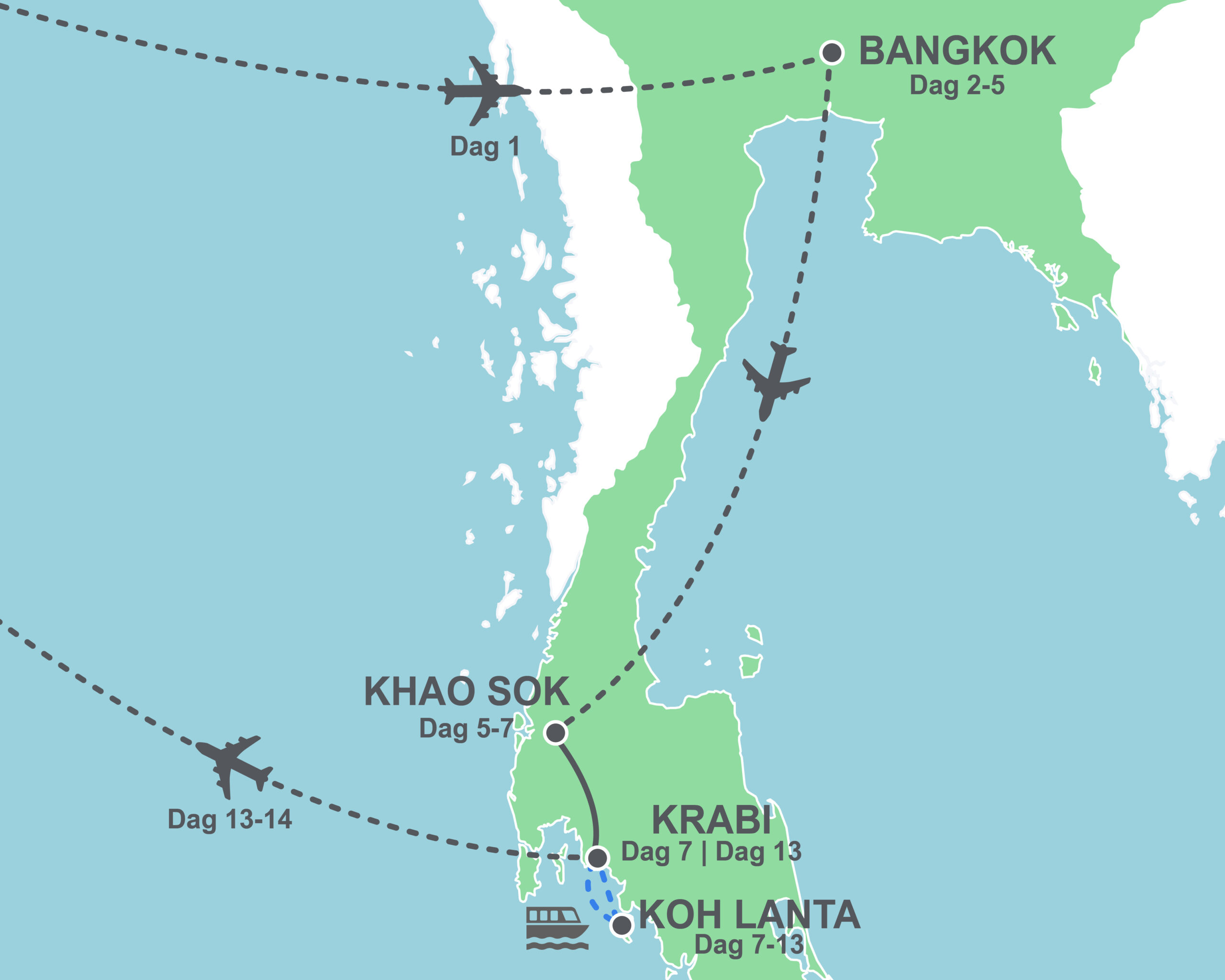 Oversigt over Thailand sandstrande, spændende jungle-camp oplevelser og imponerende skyskrabere: en komplet guide til seværdigheder i