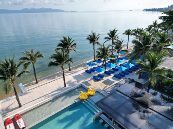 Luft strand og swimmingpool i Koh Samui, Thailand
