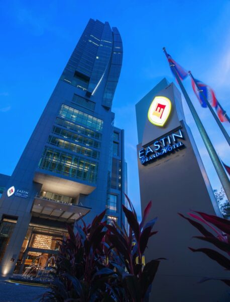 Grand Hotel Thailand billeder ved skumring