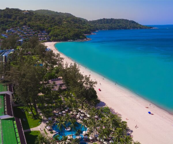 Oversigts Katathani Beach Resort i Phuket, Thailand