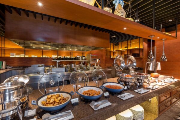 SAii Laguna Phuket buffet, forskellige madmuligheder