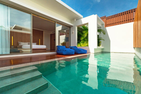 Coast Koh Samui Adults Only swimmingpool ved siden af soveværelset