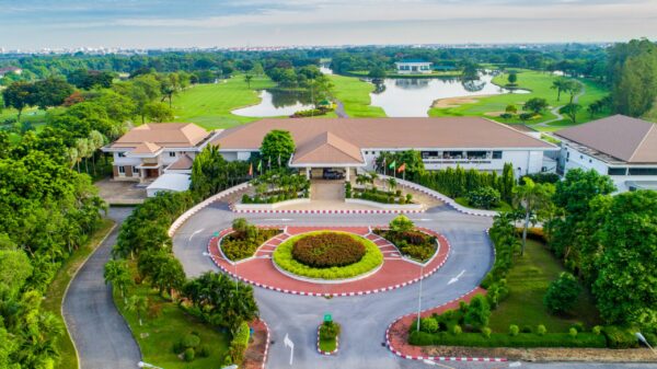 Bangkok golf resort luftudsigt