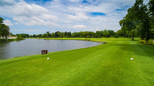 Royal Golf Country Club Bangkok, Green Grass Golf Course, Bangkok Golf Club Billeder