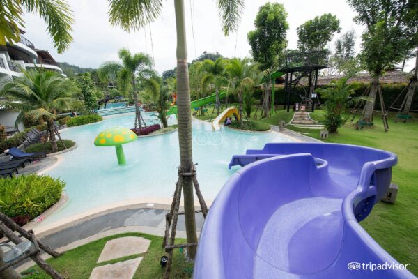 Vandrutsjebane på Holiday Inn resort Phuket Thailand
