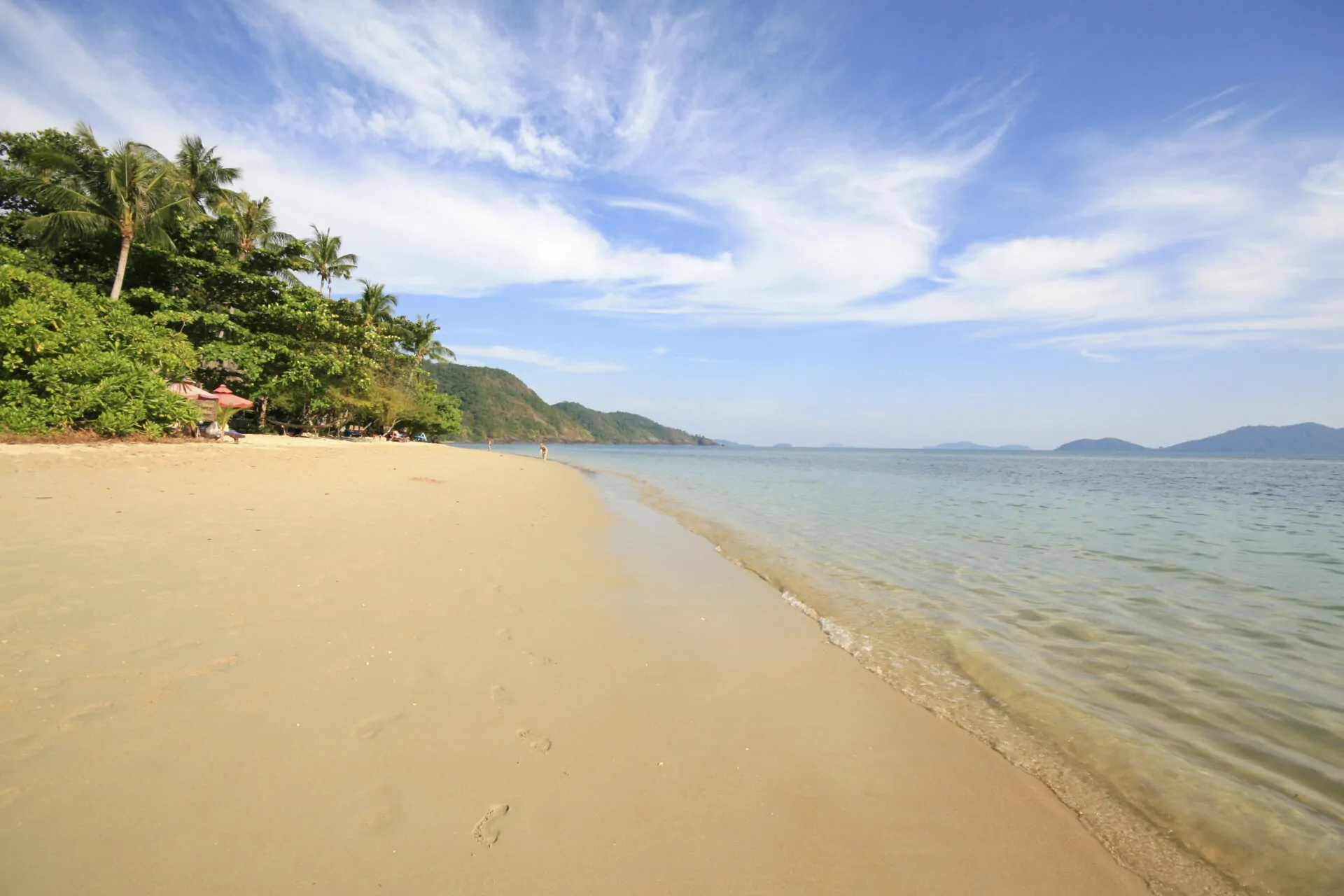 Strand på Koh Chang.