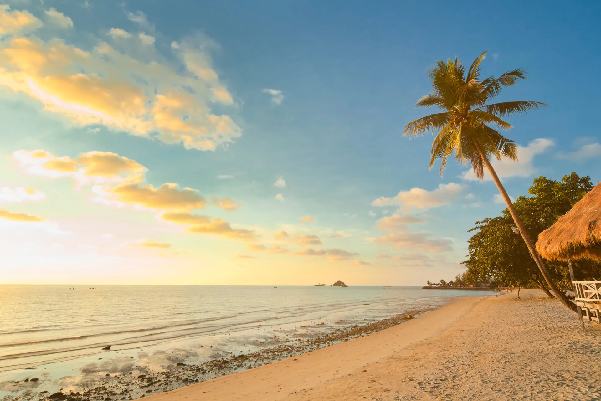 Solnedgangsstrand, Koh Chang