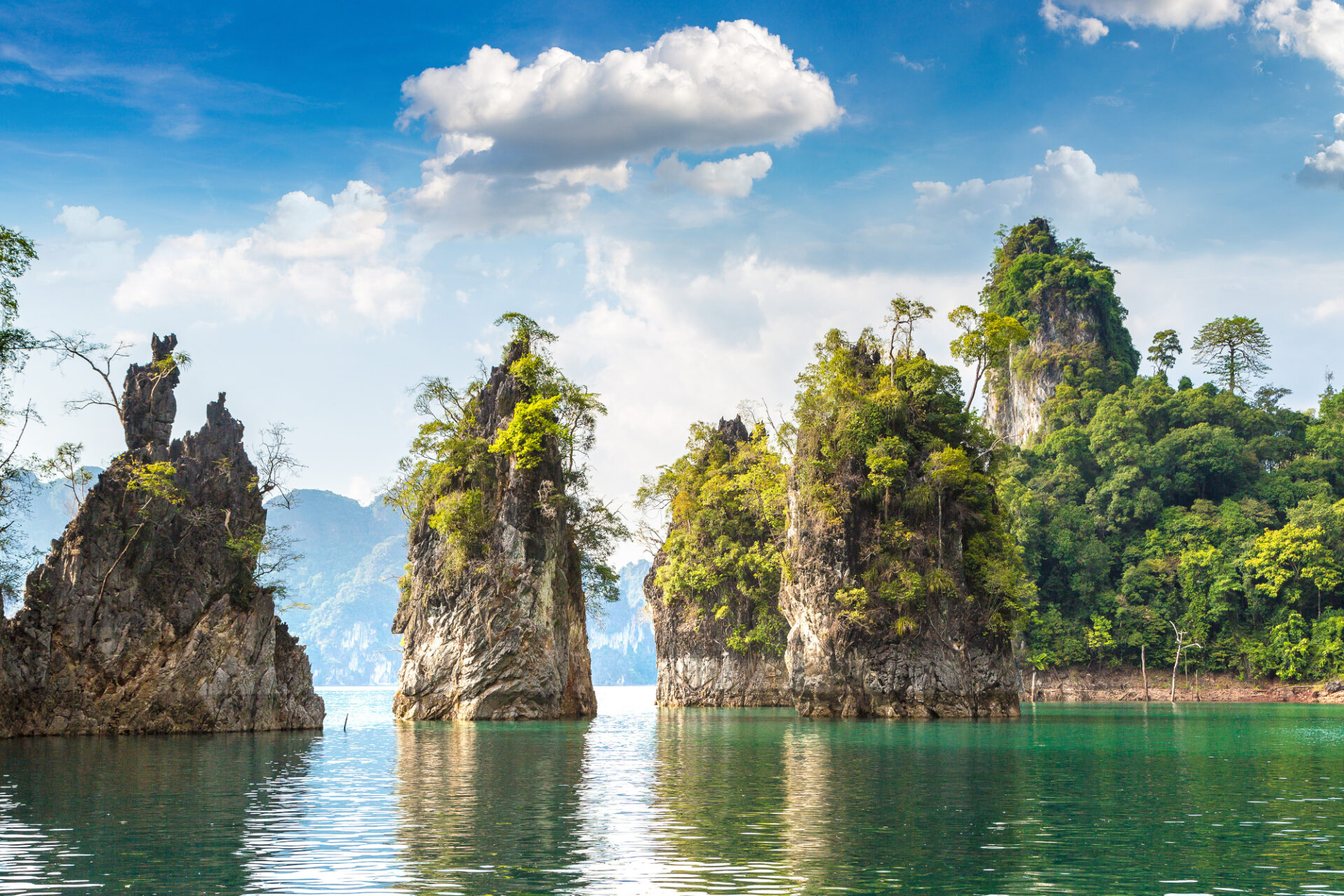Cheow Lan i Khao Sok Nationalparken
